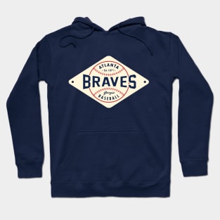 Atlanta Braves Diamond 2 by Buck Tee Original Hoodie